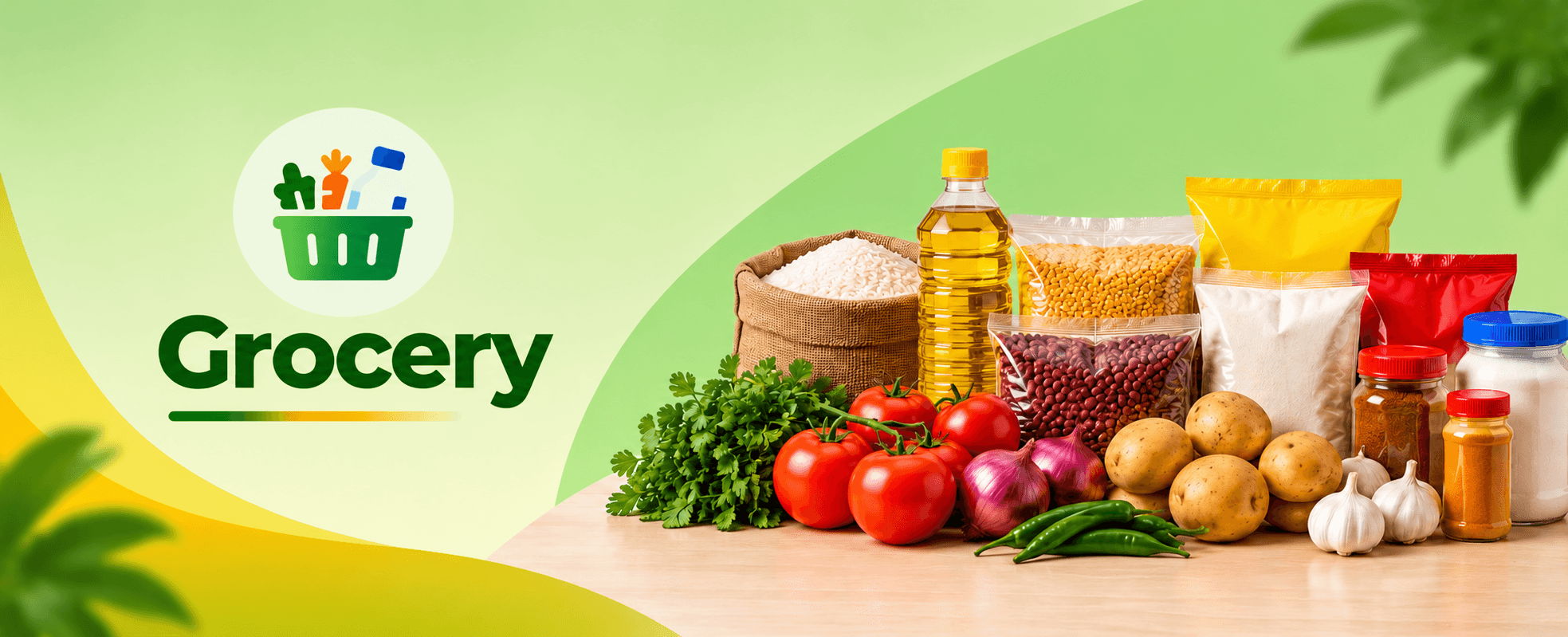 APNA BAZAR Grocery banner